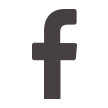 Imagen de logo de Facebook en blanco y negro